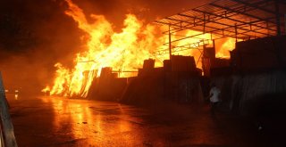 Şanlıurfada Büyük Yangın