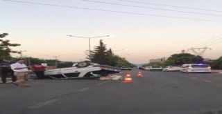 Otomobil Takla Attı: 1 Yaralı