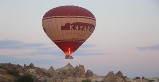 Kapadokyada Sıcak Hava Balon Turlarında Turist Sayısı Yüzde 50 Arttı