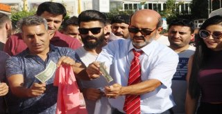 Antalyada Esnaftan Dolar Yakmalı ‘Kur Teşekkürü