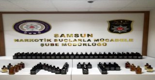 Samsunda 128 Şişe Sahte Bandrollü Viski Ele Geçirildi