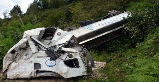 Tanker Uçuruma Yuvarlandı