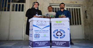 Kapı Kapı Dolaşıp Sıfır Atık Projesini Anlattılar