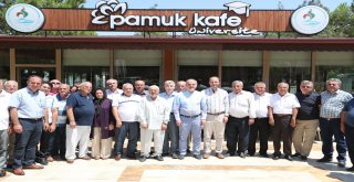 Başkan Gürlesin Eski Çalışma Arkadaşları İle Buluştu