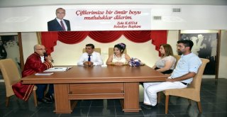 Salihlide 11 Çiftin Nikah Tarihi 08.08.2018 Oldu