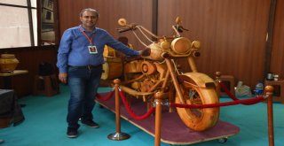 Makine Mühendisinin Hobisi, Ahşap Motosiklete Dönüştü
