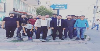 Develide Alpaslan Türkeş Tabelaları Yenilendi