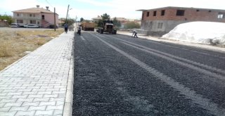 Yazıhanda Asfalt Çalışması