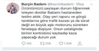 Burçin Badem: “Babamın Ölüm Sebebi Trafik Kazası Ya Da Sürat Değil”