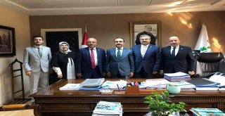 Ak Parti Afyonkarahisar Heyetinden Bakan Yardımcısı Özkaldıya Ziyaret