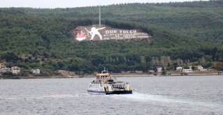 Gökçeadada Feribot Seferlerine Fırtına Engeli