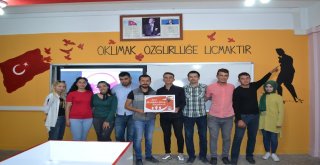 Afrin Şehidi İbrahim Imış Adına Şuhut Zafer Anadolu Lisesinde Kütüphane Açıldı