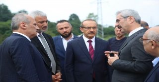 Bakan Turhan, Ordu Çevre Yolu İnşaatında İncelemelerde Bulundu