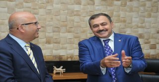 Başkan Çoban, Bakan Eroğlunun Görevinin Sone Ermesini Değerlendirdi: