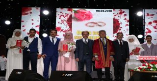 Yozgatta 8 Çift, 08.08.2018 Tarihinde Toplu Nikah Töreniyle Evlendi