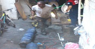 Yangını Söndürmek İsterken Canından Oluyordu