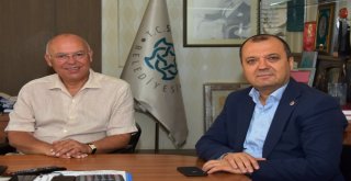 Başkan Eşkinat Ve Milletvekili Aygun Projeleri Görüştü