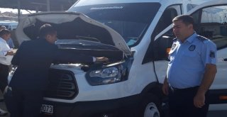 Servis Araçları Denetlendi