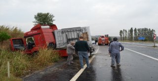 Tekirdağda Tır Kazası