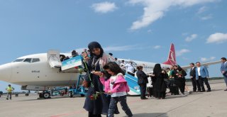 Kuveytten Samsun Havalimanına İlk Uçak İndi