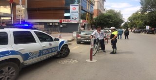 Iğdırda Bisiklet Sürücüleri Denetlendi